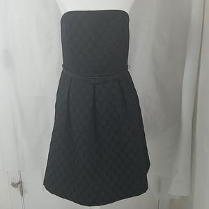 COPY - White House Black Market Strapless BLAck Dress